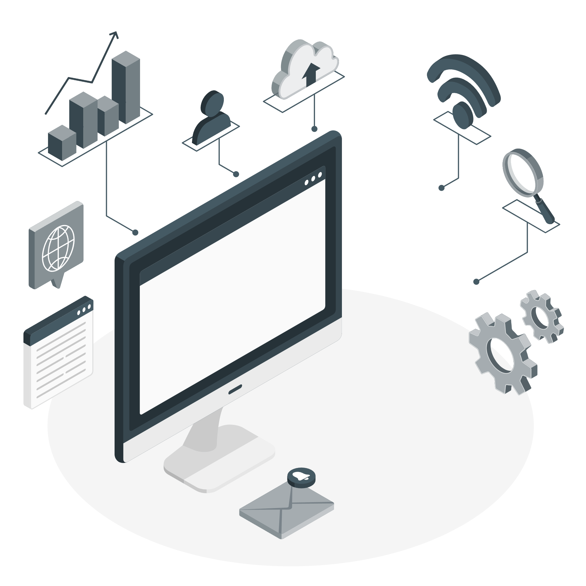 Abstract code background